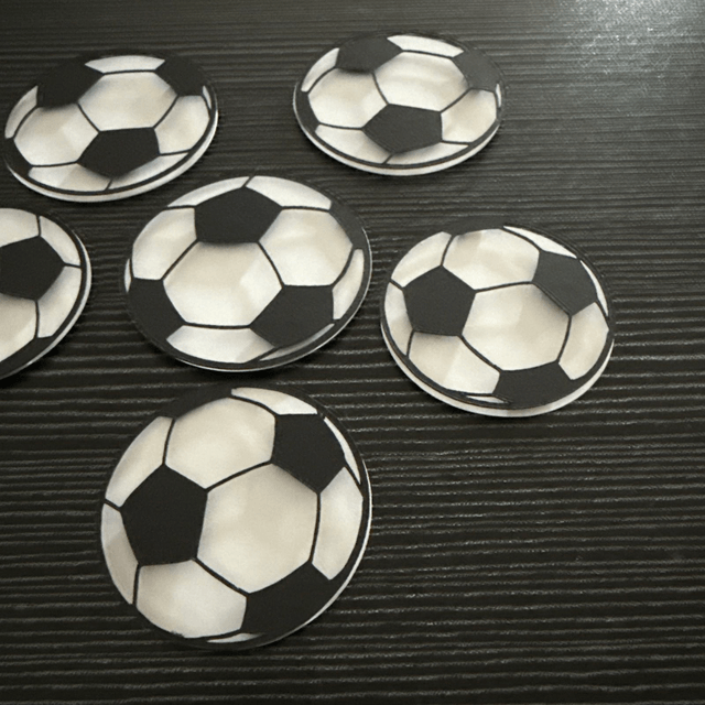 Personalised football Cake topper