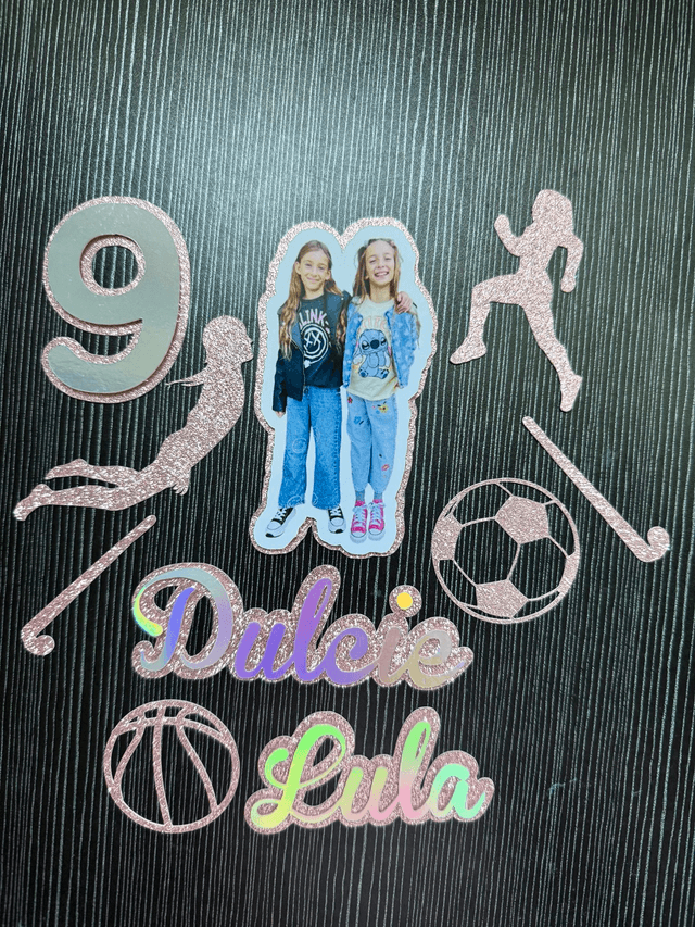 Personalised Photo Cake toppers