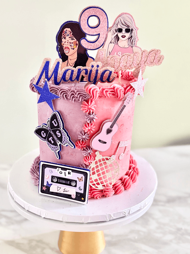 Personalised Taylor Swift Cake toppers