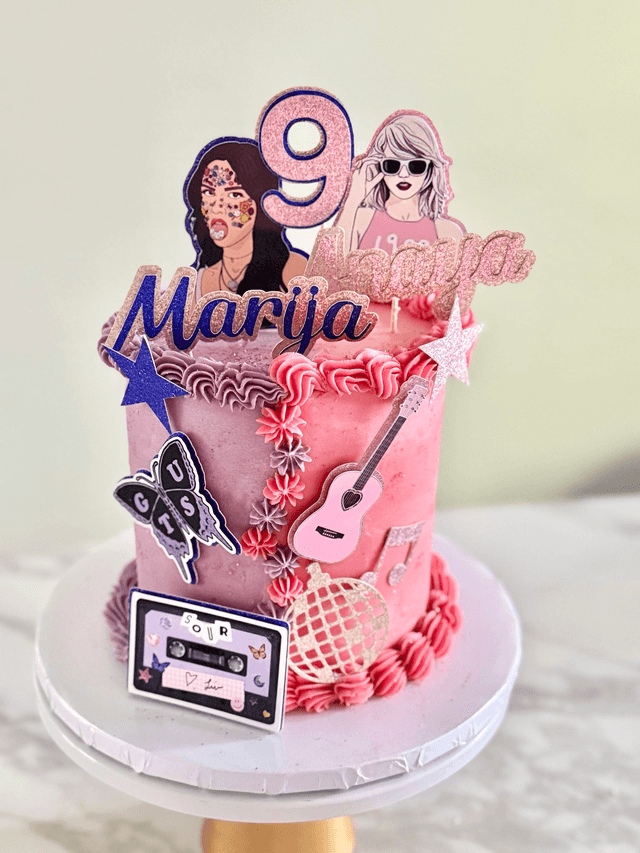 Personalised Taylor Swift Cake toppers