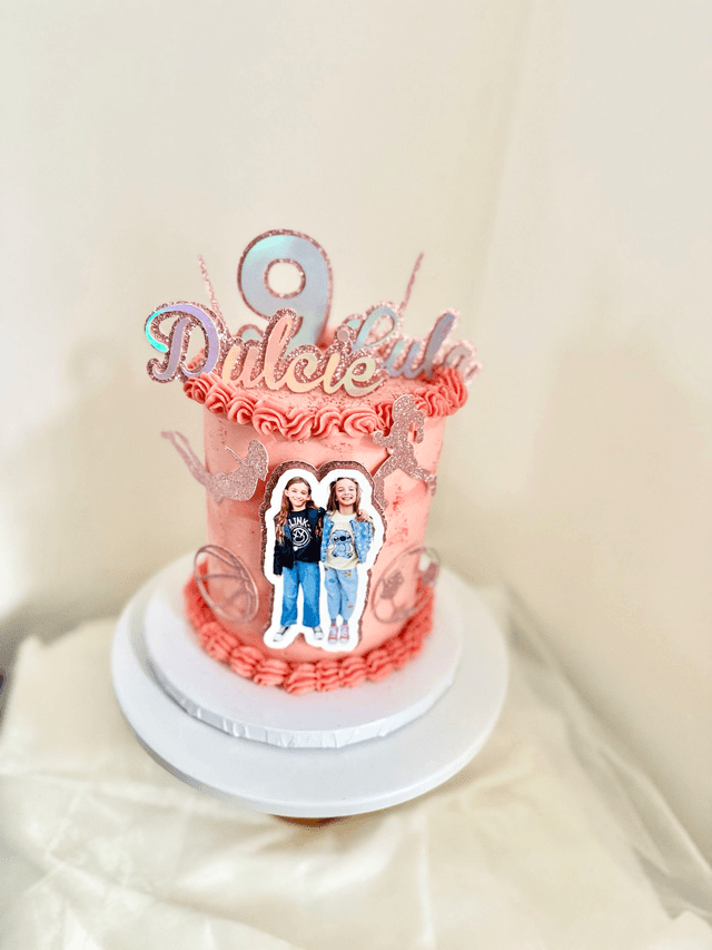 Twins Sports Birthday Cake