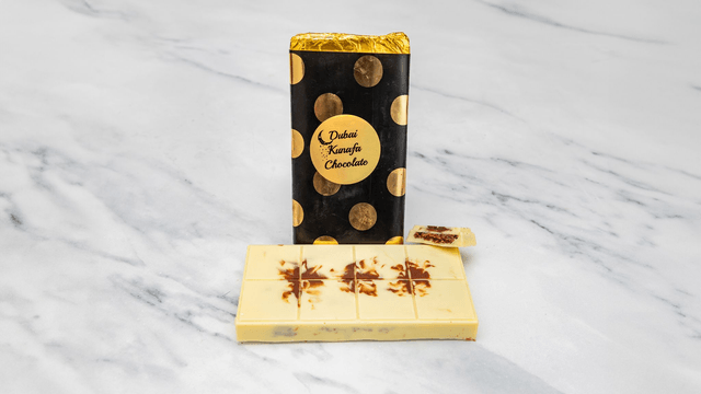 Viral Dubai 75% Pistachio Kunafa Chocolate 200g x 2