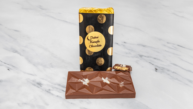Viral Dubai 75% Pistachio Kunafa Chocolate 200g x 2