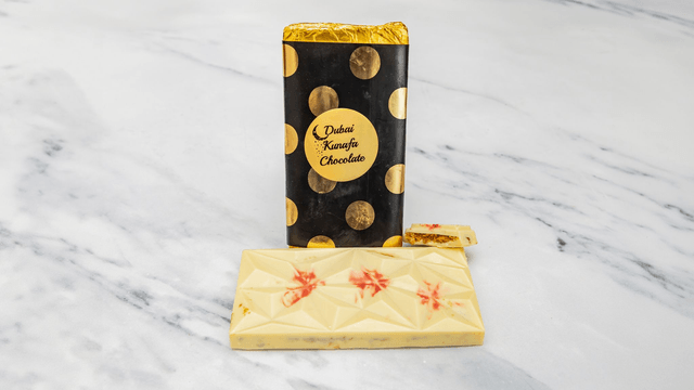 Viral Dubai 75% Pistachio Kunafa Chocolate 200g x 2