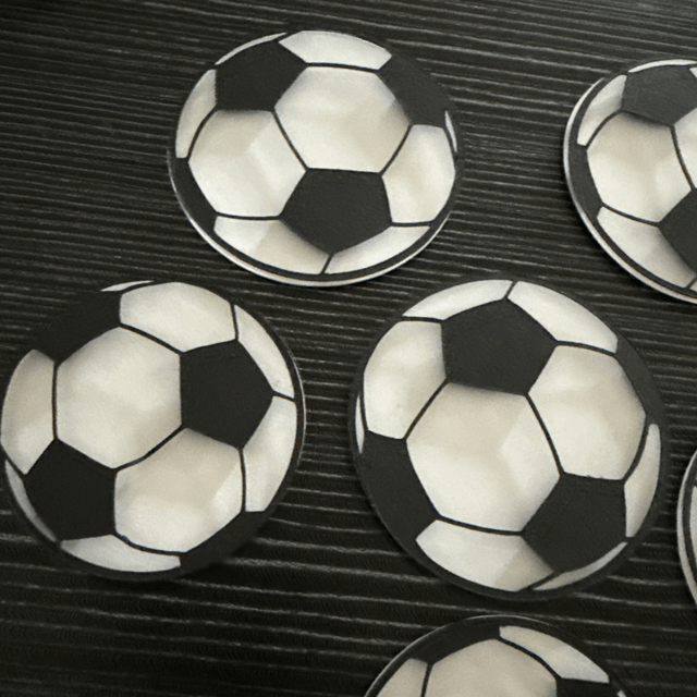 Personalised football Cake topper