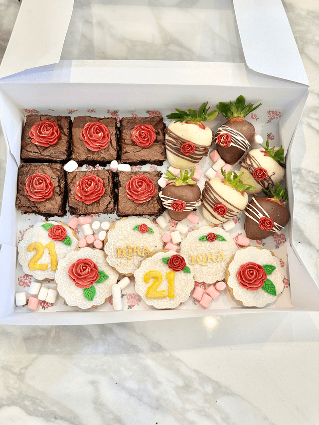  Chocolate strawberries 