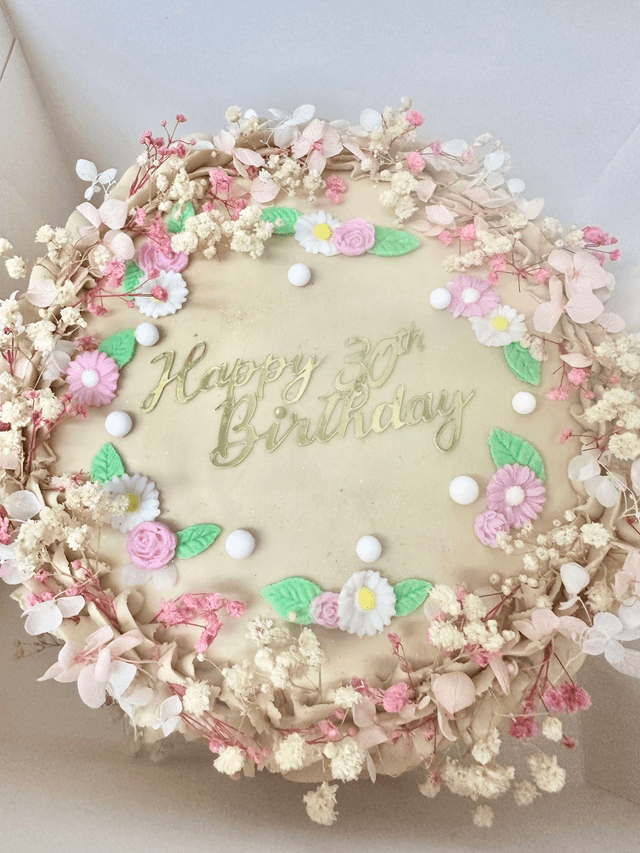 Floral Birthday cake