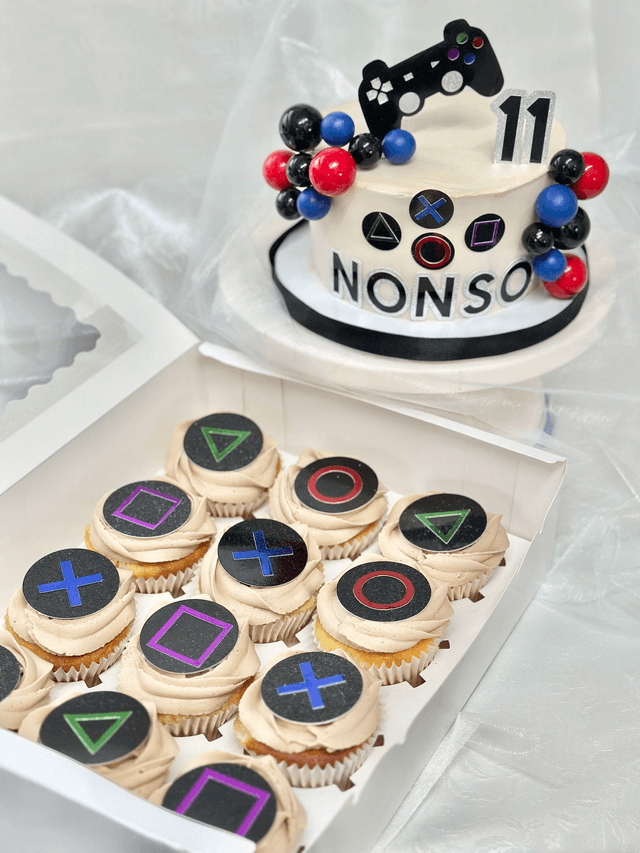 Gaming Birthday Cupcakes