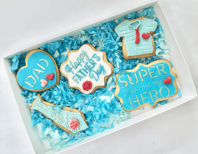 Personalised Father’s Day Cookies Biscuits 