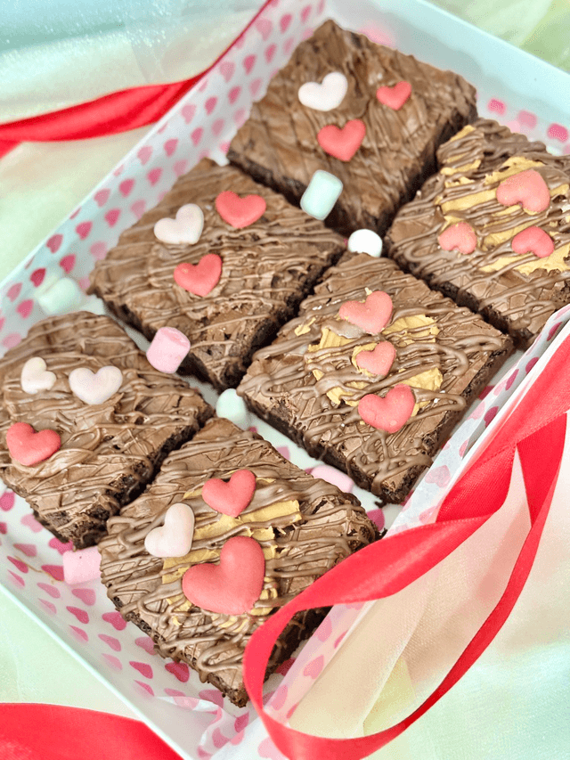 Valentine’s Day Brownies