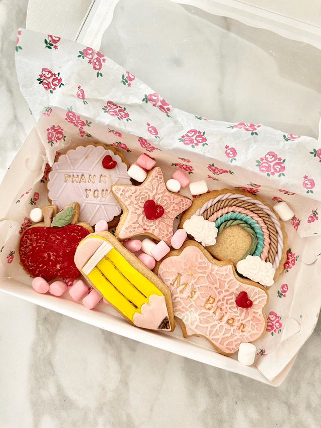 Thank you Teacher vanilla biscuits 