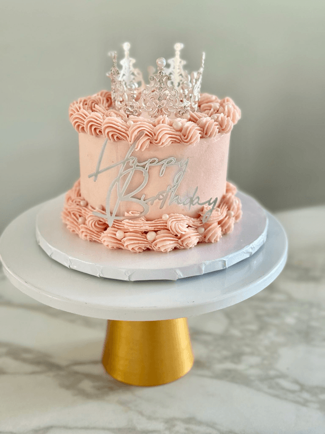 Princess Crown Birthday cake