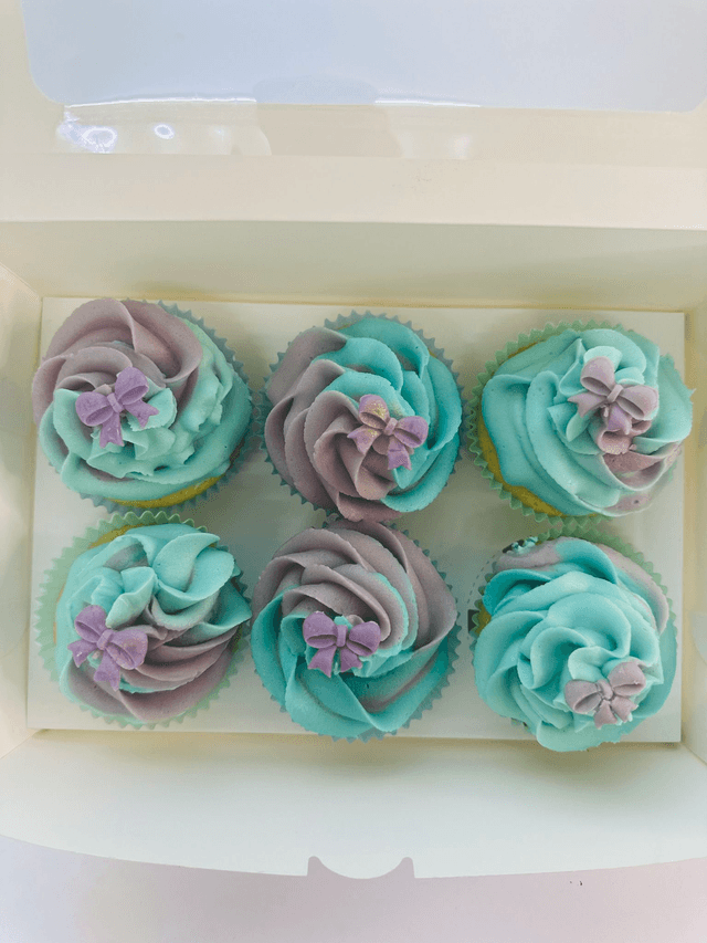 Ramadan EID Mubarak Cupcakes Box